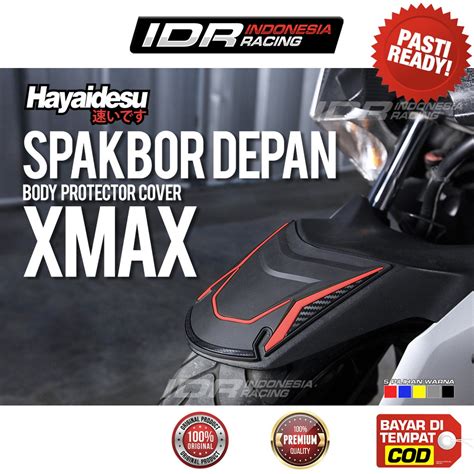 Jual Hayaidesu XMAX Front Fender Cover Body Protector Spakbor Depan