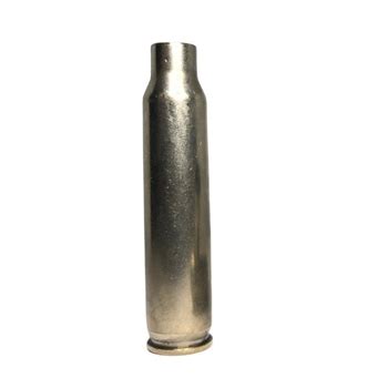 Once Fired Nickel Plated Brass 6 5 Creedmoor Federal Premium 20 Count