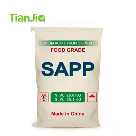 China Sodium Acid Pyrophosphate Sapp Factory And Manufacturers Tianjia