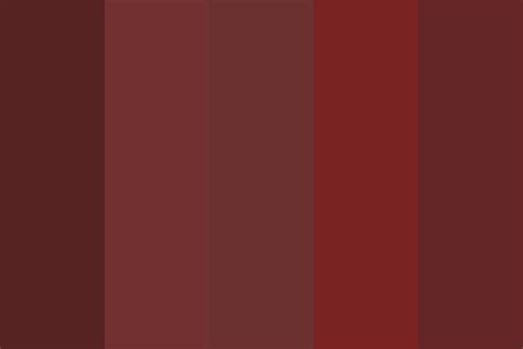 Red-ish gothic Color Palette