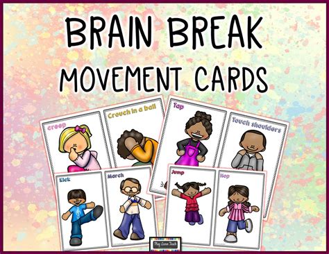 Brain Break Clipart For Kids