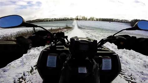 Polaris Sportsman 550 Xp Snow YouTube