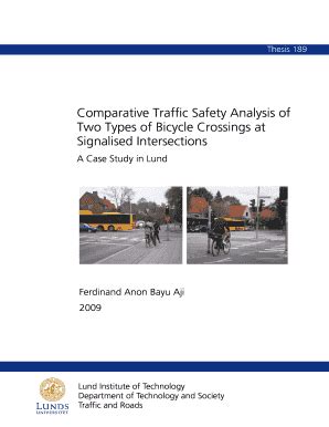 Fillable Online Tft Lth Comparative Traffic Safety Analysis Of Two