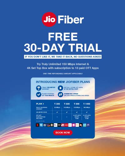 Jio Fiber Welcome Offer Now Get Free Days Unlimited Trial