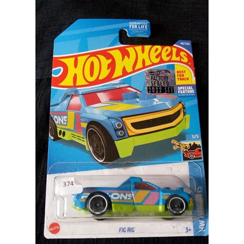 Jual Hot Wheels Fig Rig HW Ride Ons Factory Sealed Blue Shopee Indonesia