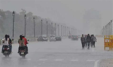 Bringing Respite From Heat Heavy Rains Lash Parts Of Delhi Ncr