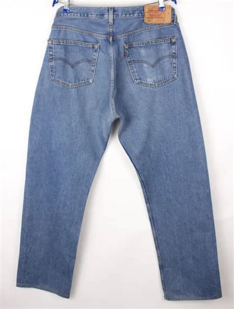 Levi S Strauss Co Hommes Jeans Jambe Droite Taille W L Bbz