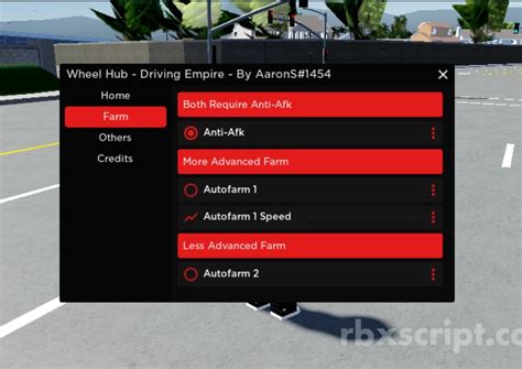 Driving Empire Anti Afk Auto Farm 1 Auto Farm 2 Scripts RbxScript