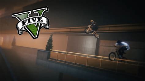 GTA 5 BMX Stunt Montage Feat PR3V1OUS YouTube