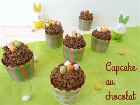 Recettes de Cupcakes au chocolat et Pâques