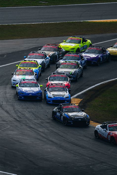 Whelen Mazda Mx Cup Poised For Thrilling Races At Sebring Sunday