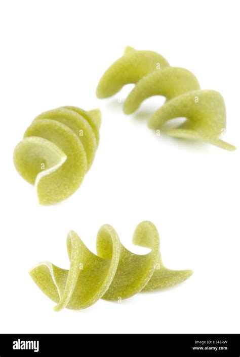 Spinach Rotini Pasta Stock Photo - Alamy