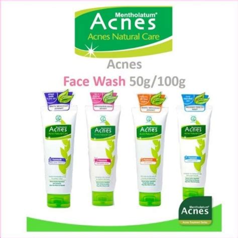 Jual Acnes Facial Wash Gr All Varian Shopee Indonesia