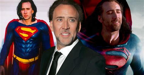 Superman Lives Nicolas Cage Fait Des R V Lations Surprenantes Sur Le