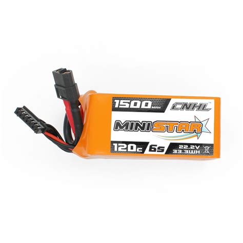 CNHL Ministar 1300mAh 22 2V 6S 120C Lipo Battery Unmanned Tech Shop