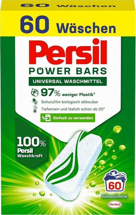 Persil Power Bars Universal Waschmittel Waschladungen