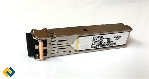 Cisco Mgbsx Gigabit Ethernet Sx Mini Gbic Sfp Transceiver Mgbsx