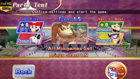 Mario Party 8 Tag Battle DK S Treetop Temple Mario And Dry Bones