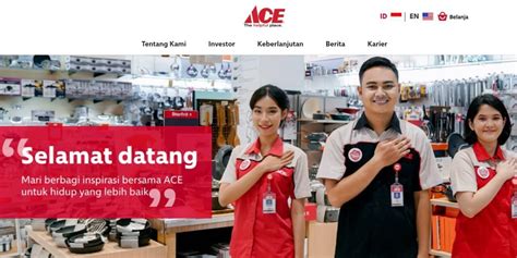 profil  harga saham aces hari  prospek prediksi moneynesia