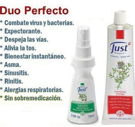 Combo Duo Eucasol Crema Tomillo Just Respira Libremente P4y5 190