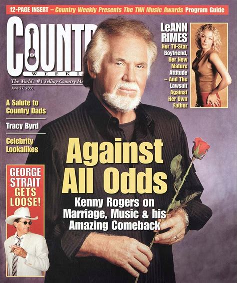 Kenny Rogers on Twitter: ""Buy Me A Rose" Country Weekly Cover - June 27, 2000. #TBT…