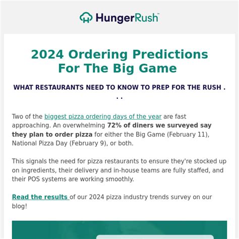 Big Game Ordering Predictions And How To Prep For The Rush