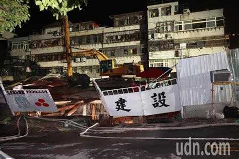 嚇人！北市大直建案鄰樓房屋傾斜 突然嚴重下陷1樓已消失 大直民宅塌陷 社會 聯合新聞網