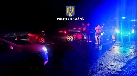 Accident cu trei mașini pe DN1 între Codlea și Vlădeni Se circulă cu