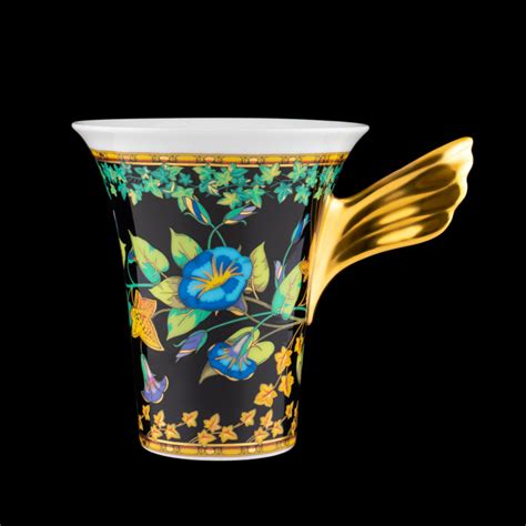 Coffee Cup Versace Gold Ivy By Rosenthal Porzelino Shop