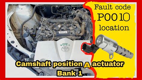 P Location Camshaft Position A Actuator Bank Youtube