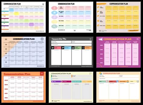 Kostenlose Vorlagen für Kommunikationspläne