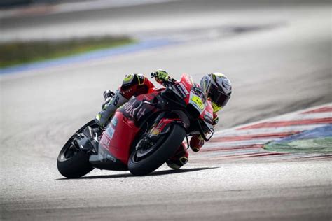 Superbike Alvaro Bautista fährt Ducati MotoGP in Misano Foto