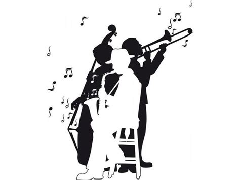 Wall Decals Jazz Band Art Without Boundaries Jazz Music