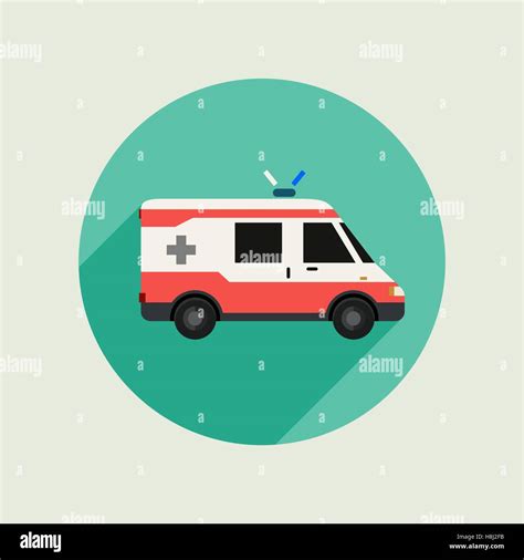 Ambulance Vector Car Stock Vector Image Art Alamy