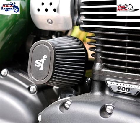 High Flow Air Filter Kit For Triumph Twins 900cc