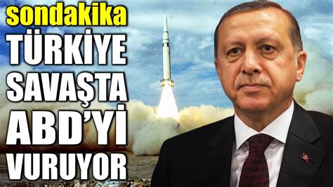 sondakika TÜRKİYE SAVAŞA DAHİL OLDU ABD NİN ASKERLERİNİ VURUYOR