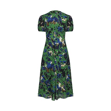 Floral A Line Midi Dress Forty Five Ten