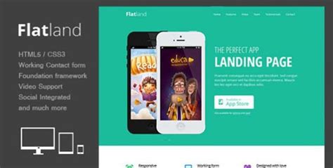 25 Fresh Responsive Landing Page Templates - iDevie