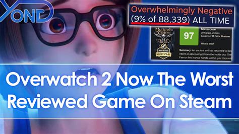 Overwatch Is Now The Worst Reviewed Game On Steam Baldur S Gate Is