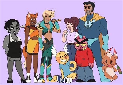 Drawn Together Cast Redesigns By Tai Toydrill By Bjh1999 On Deviantart