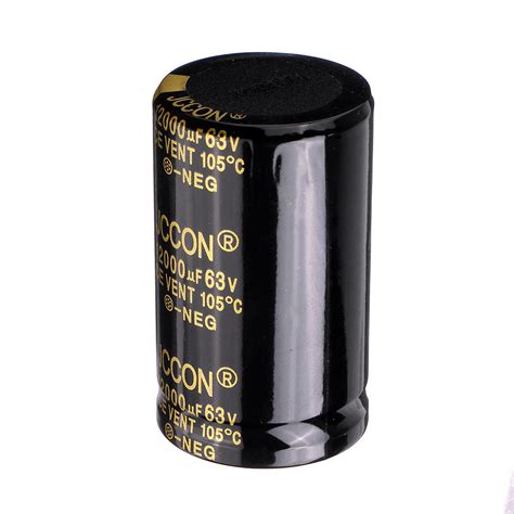 12000UF 63V 30x50mm Radial Aluminium Electrolytic Capacitor High Frequency