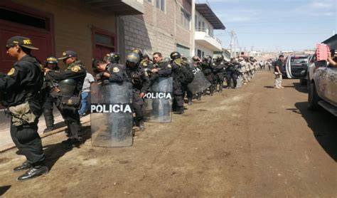 Reinicio De Protestas En Arequipa PNP Se