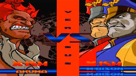 Akuma Vs M Bison S Dramatic Battle Hardest Street Fighter Alpha 3 Max