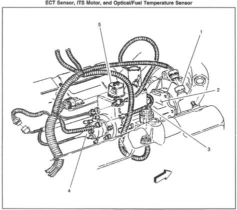 Gm Detroit L Engine Controls Ect Sensor Its Motor And Optical