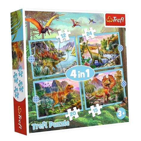 Puzzle W Wyj Tkowe Dinozaury Trefl Trefl Allegro Pl