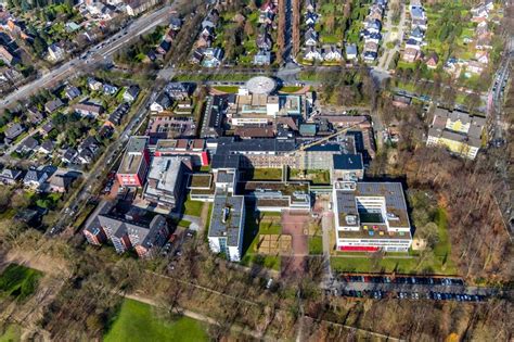 Gelsenkirchen Von Oben Baustelle F R Einen Erweiterungs Neubau Auf