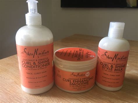 Shea Moisture Curl Range Review