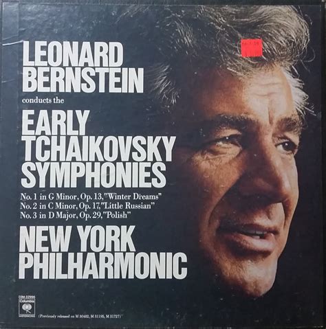 Leonard Bernstein The New York Philharmonic Orchestra Leonard