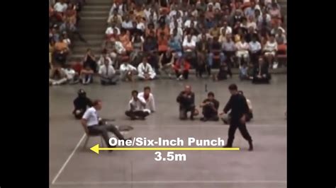 Bruce Lees One Inch Punch Youtube