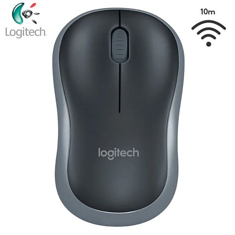 Logitech M185 Wireless Symmetric Design Mouse With Usb Nano Receiver